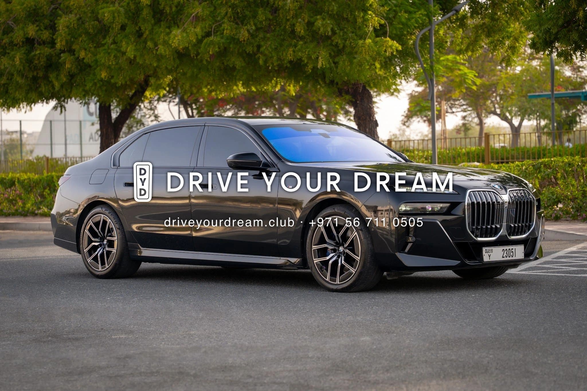 2023 BMW 7 Series exterior front — Drive Your Dream | Car Leasing Dubai