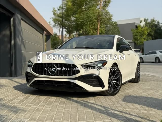 2025 Mercedes-Benz CLA35 AMG — lease in Dubai