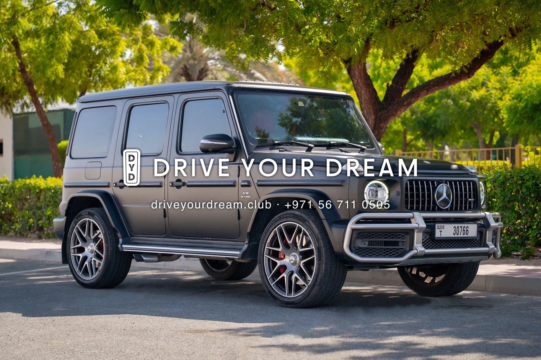 2021 Mercedes-Benz G-Class exterior front — Drive Your Dream | Car Leasing Dubai