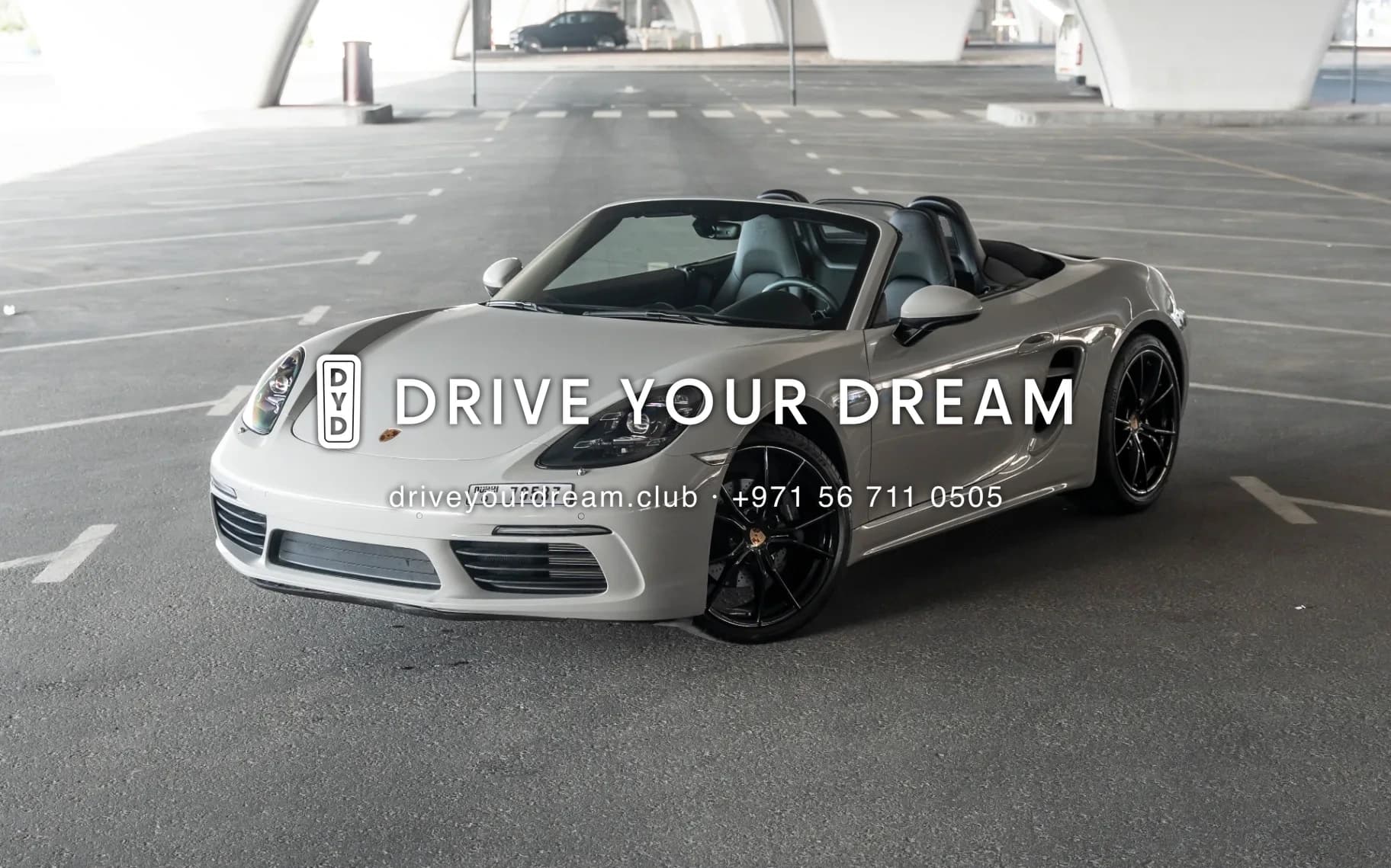 2024 Porsche Boxter exterior front — Drive Your Dream | Car Leasing Dubai