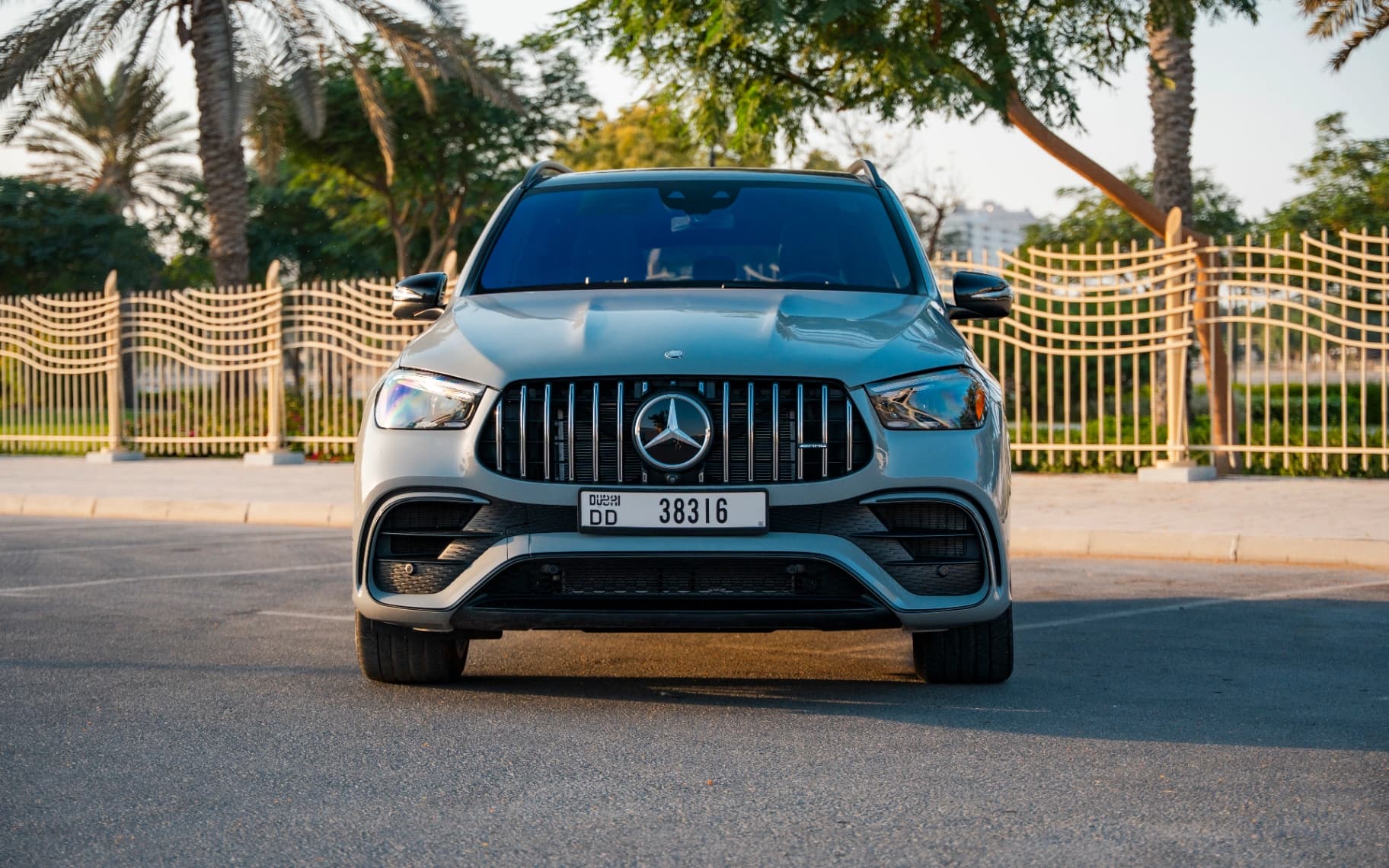 2024 Mercedes-Benz GLE63 AMGs exterior front — Drive Your Dream | Car Leasing Dubai