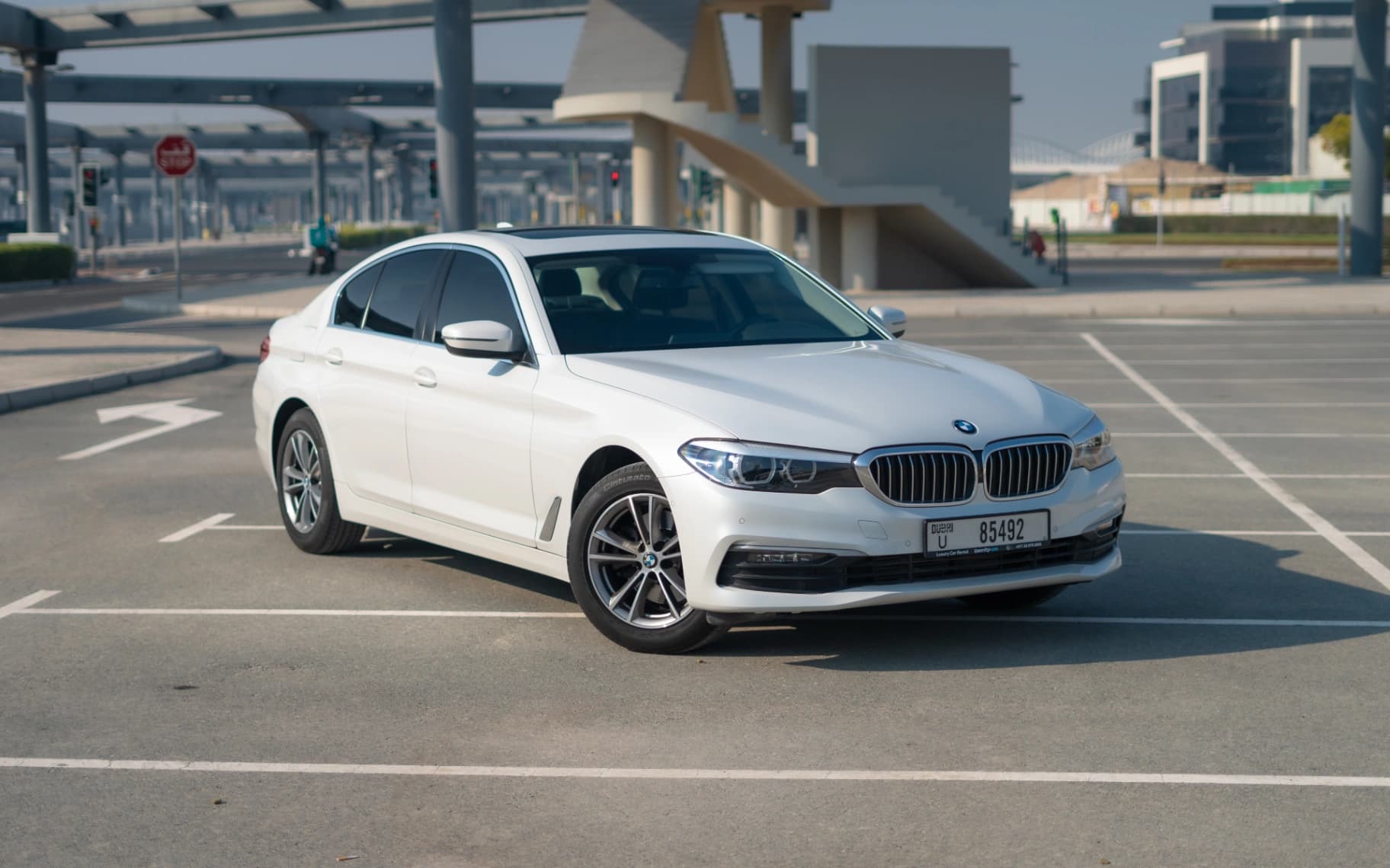 2020 BMW 520 exterior front — Drive Your Dream | Car Leasing Dubai