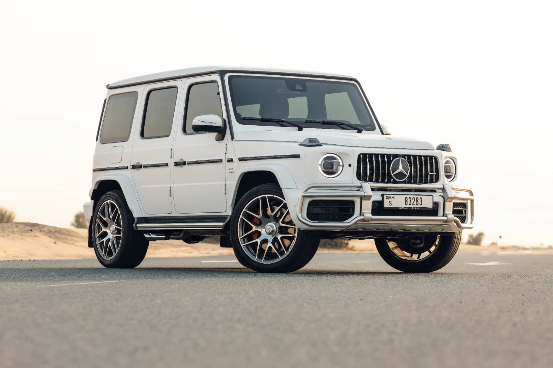 2022 Mercedes-Benz G63 exterior front — Drive Your Dream | Car Leasing Dubai
