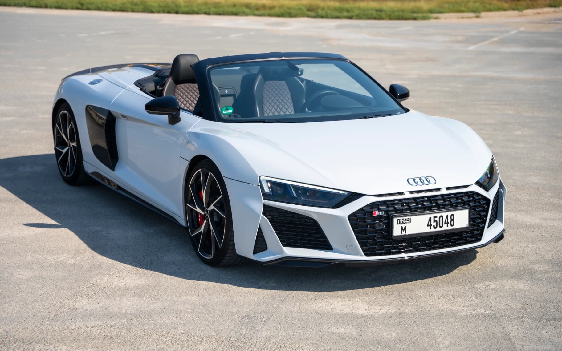 2024 Audi R8 exterior front — Drive Your Dream | Car Leasing Dubai