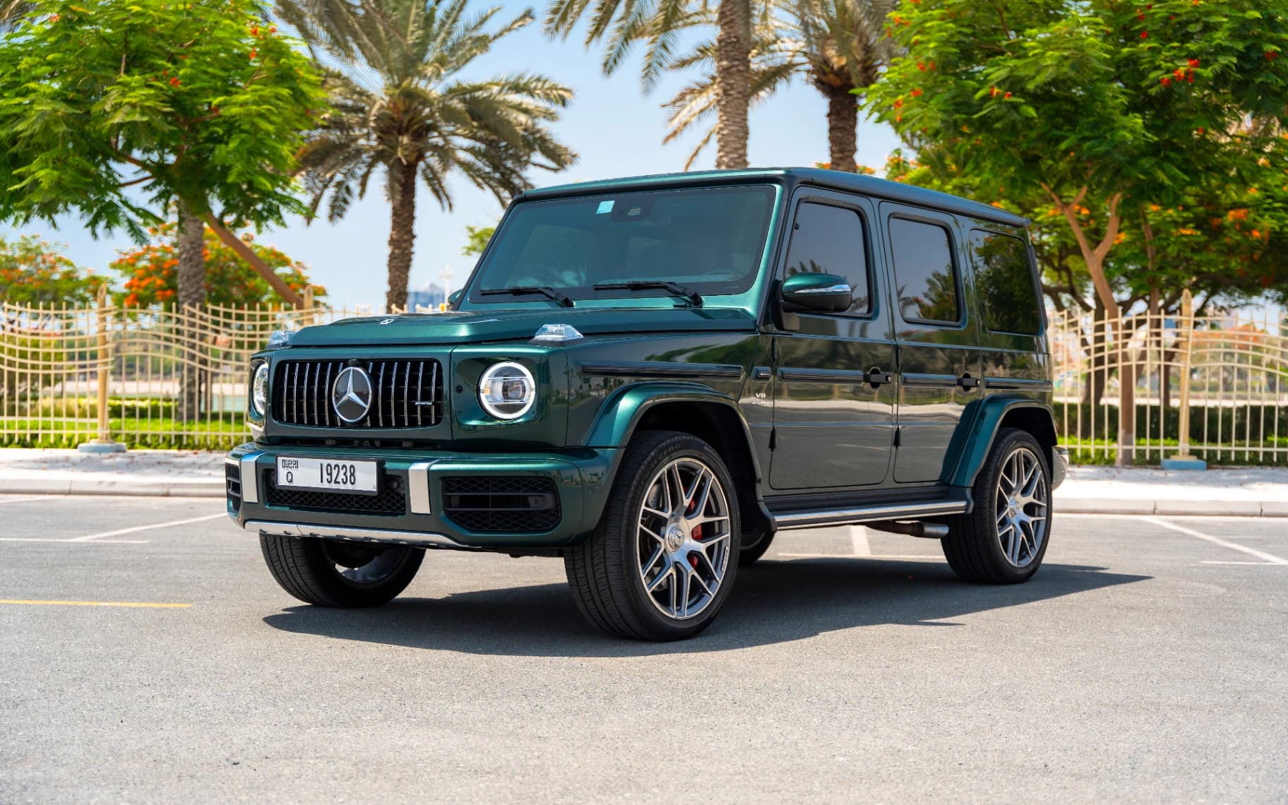 2023 Mercedes-Benz G63 AMG exterior front — Drive Your Dream | Car Leasing Dubai