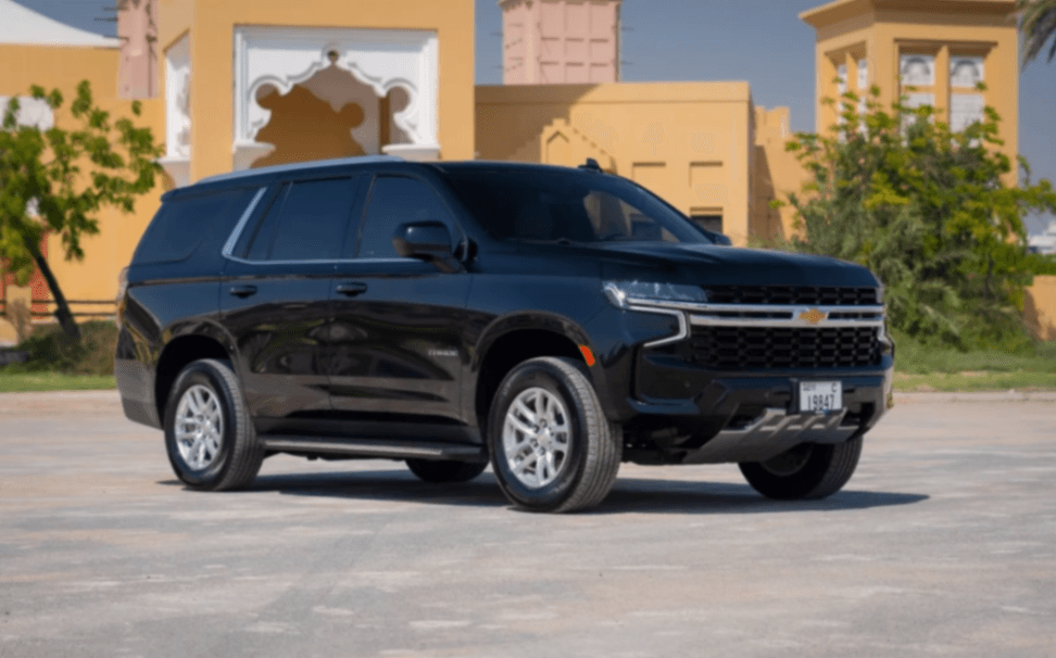 2023 Chevrolet Tahoe exterior front — Drive Your Dream | Car Leasing Dubai