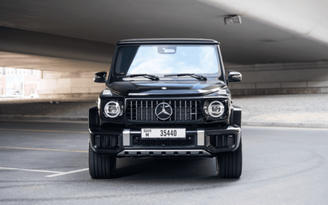 2025 Mercedes-Benz G-Class exterior front — Drive Your Dream | Car Leasing Dubai