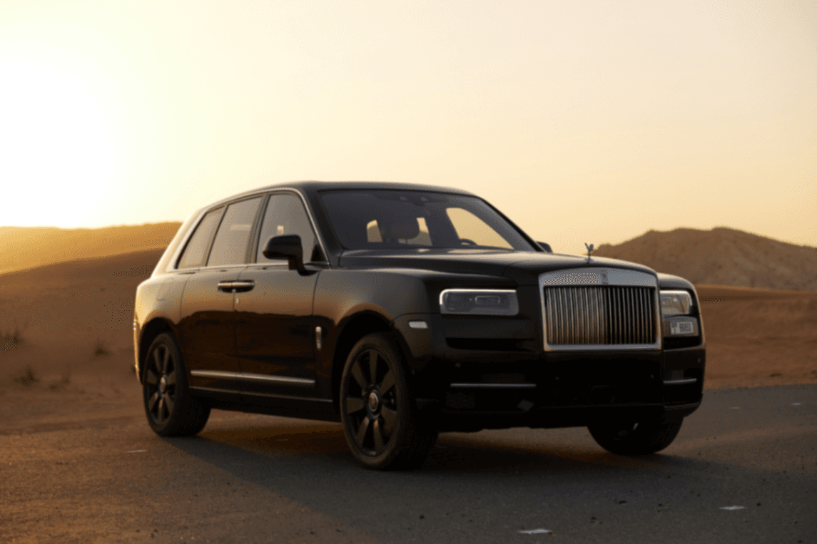 2023 Rolls-Royce Cullinan exterior front — Drive Your Dream | Car Leasing Dubai