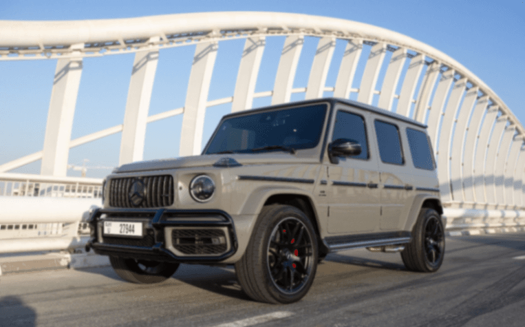 2022 Mercedes-Benz G-Class exterior front — Drive Your Dream | Car Leasing Dubai